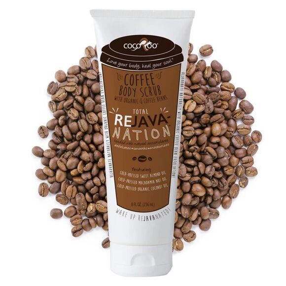 NWT COCO ROO Total Rejavanation Coffee Body Scrub (Face&Body) - Picture 1 of 8